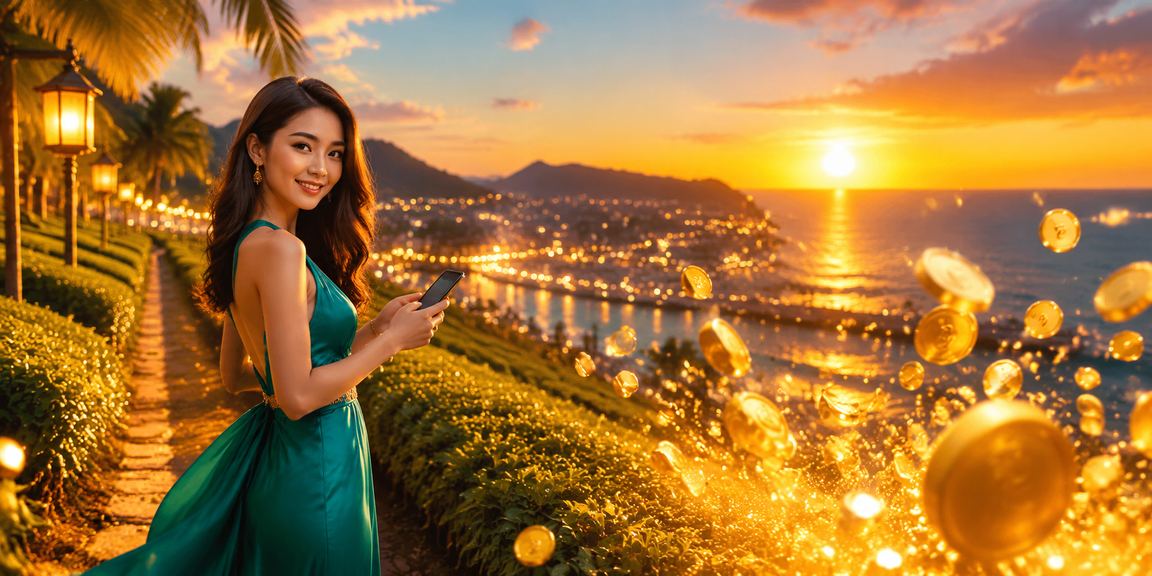 Suasana permainan baccarat kasino mudah alih di Kota Kinabalu Malaysia